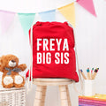Personalised Girl's Personalised Sister Gym Bag