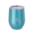 Personalised Glitter Stemless Wine Tumbler