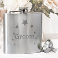 Groom Hip Flask