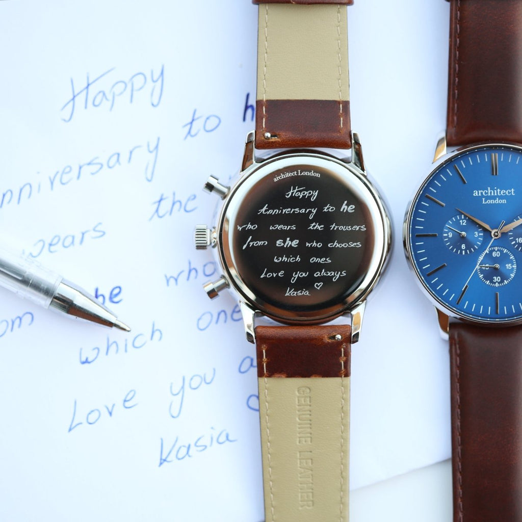 Handwriting Engraving - Men's Architect Motivator