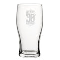 Happy 30th Birthday - Engraved Novelty Tulip Pint Glass