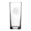 Happy Valentine's Day Banner Design - Engraved Novelty Hiball Glass
