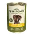 Harringtons Dog Tins Grain Free Turkey&Veg6x400g