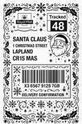 Christmas Gift Tag Labels – Peel & Stick Festive Present Stickers (20 Pack)