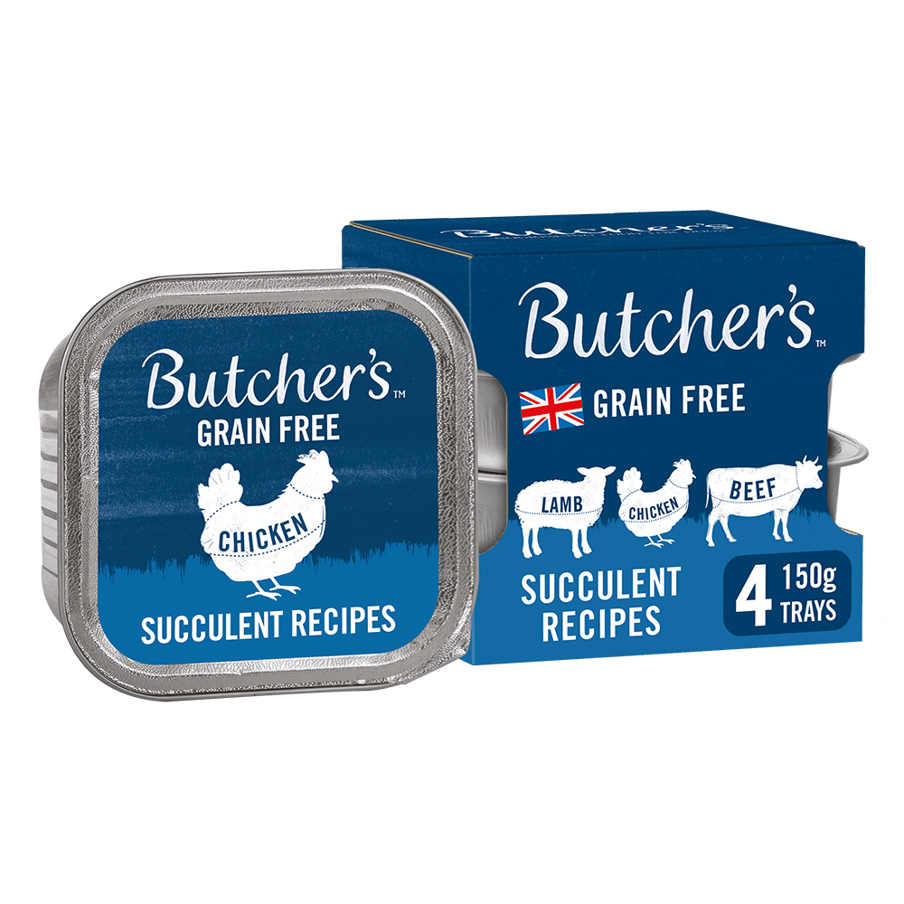 Butcher''s Succulent Recipes Dog Food Trays – 4 x 150g / 12 x 150g