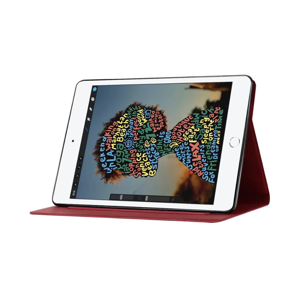 iPad 9.7 Book Flip Leather Case with Magnetic Closure