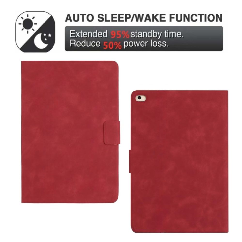 iPad 10.2/Air/Pro 10.5 Book Flip Leather Case with Magnetic Closure