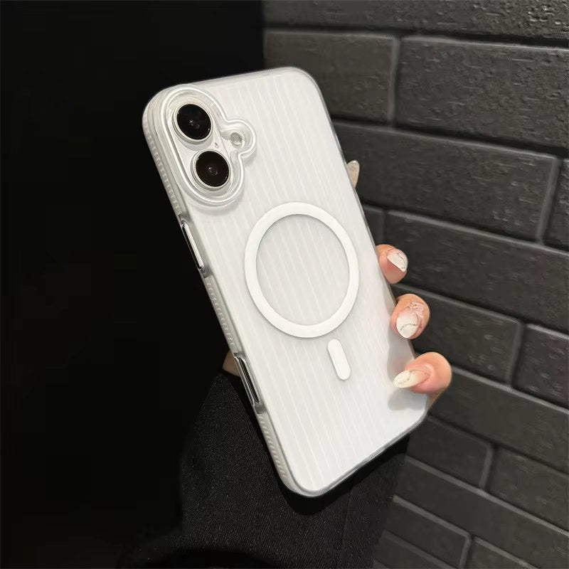 iPhone 16 Series Ultra-Thin Corrugated Case with MagSafe
