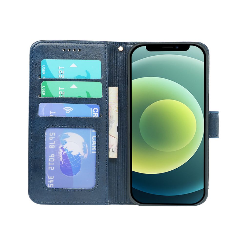 iPhone 12 Series Book Flip Leather Wallet Case with Card Holder