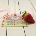 Personalised It's Raining Cocktails! Square Glass Coaster
