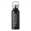 Personalised Personalised Insulated Bottle 17oz Bamboo Lid - Side Personalisation