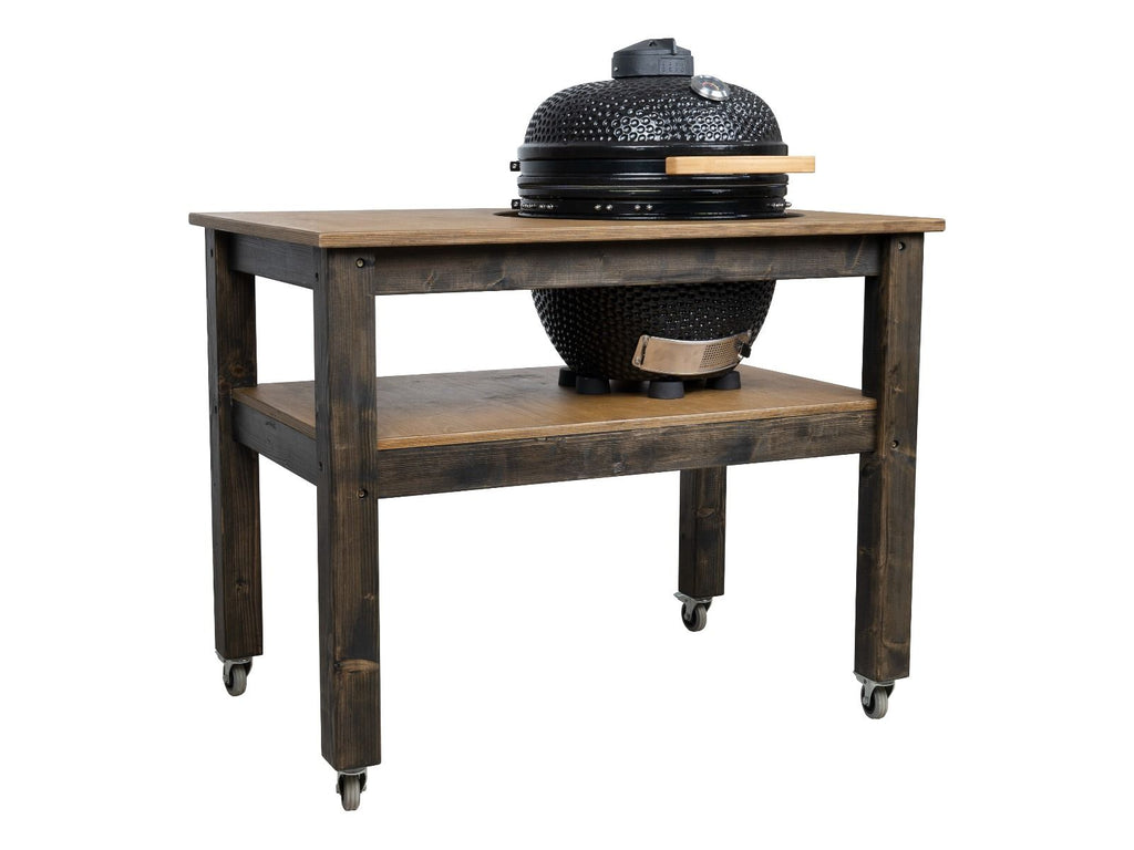 BBQ Space Outdoor Kitchen Islands, for Kamado Bono Limited Ceramic smoker (1.2m Length, with wheels)