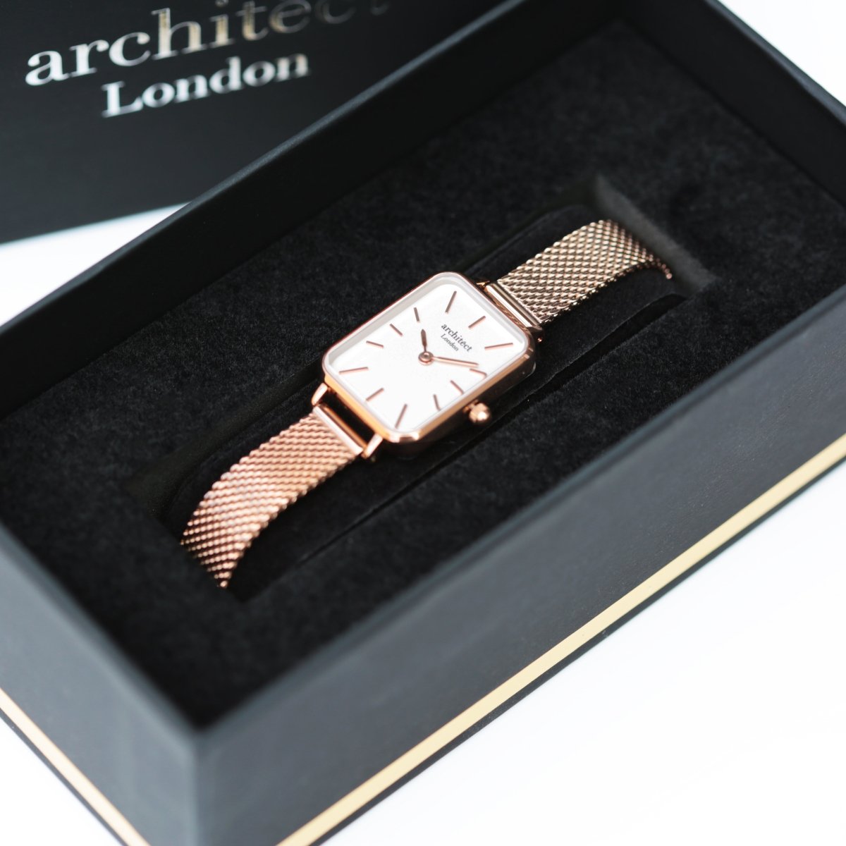 Ladies Archiect Lille - Rose Gold - Handwriting Engraving