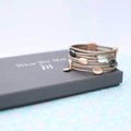 Leather Pebble Bracelet