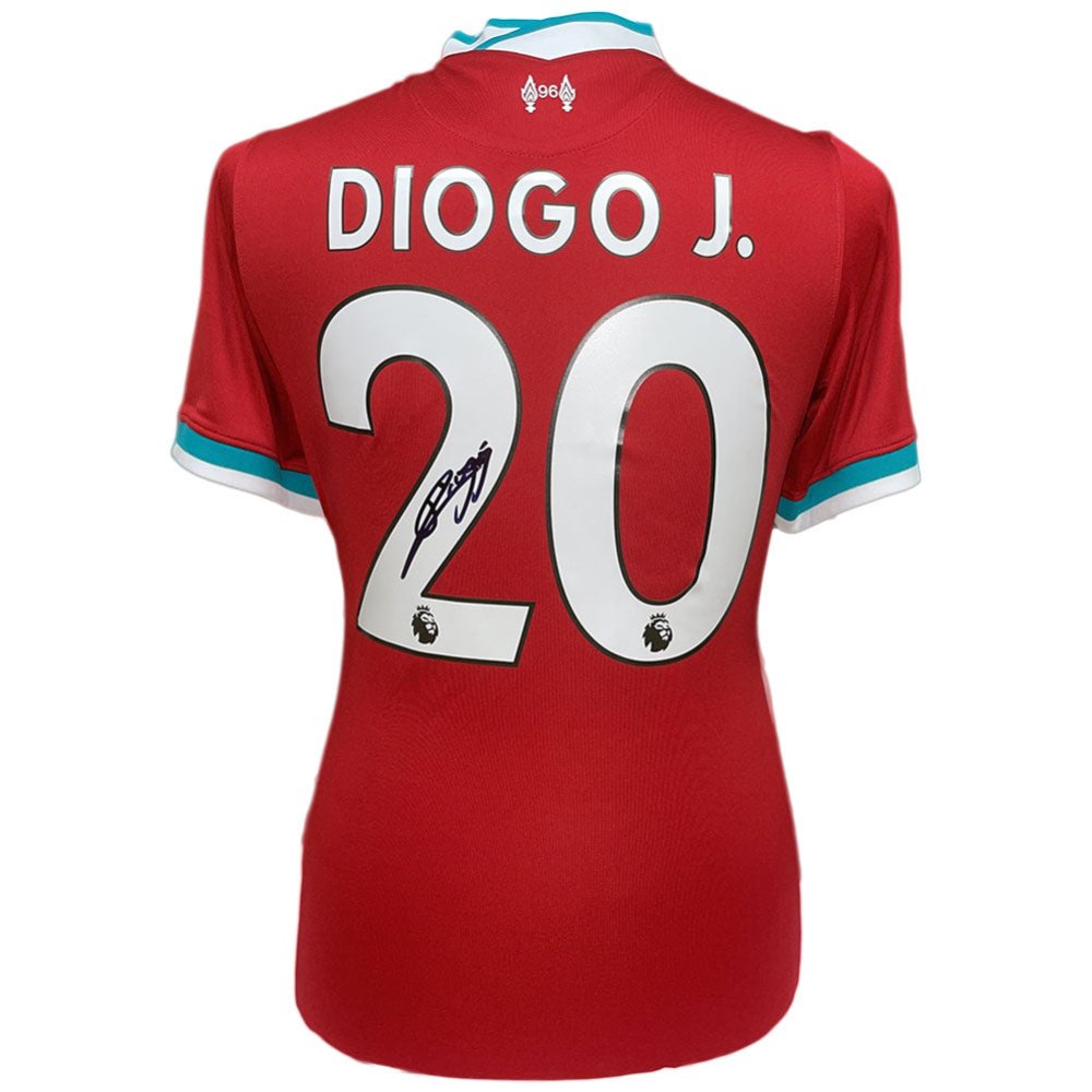 Liverpool FC Authentic Diogo Jota Signed Shirt