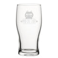 Mad Cat Lady - Engraved Novelty Tulip Pint Glass