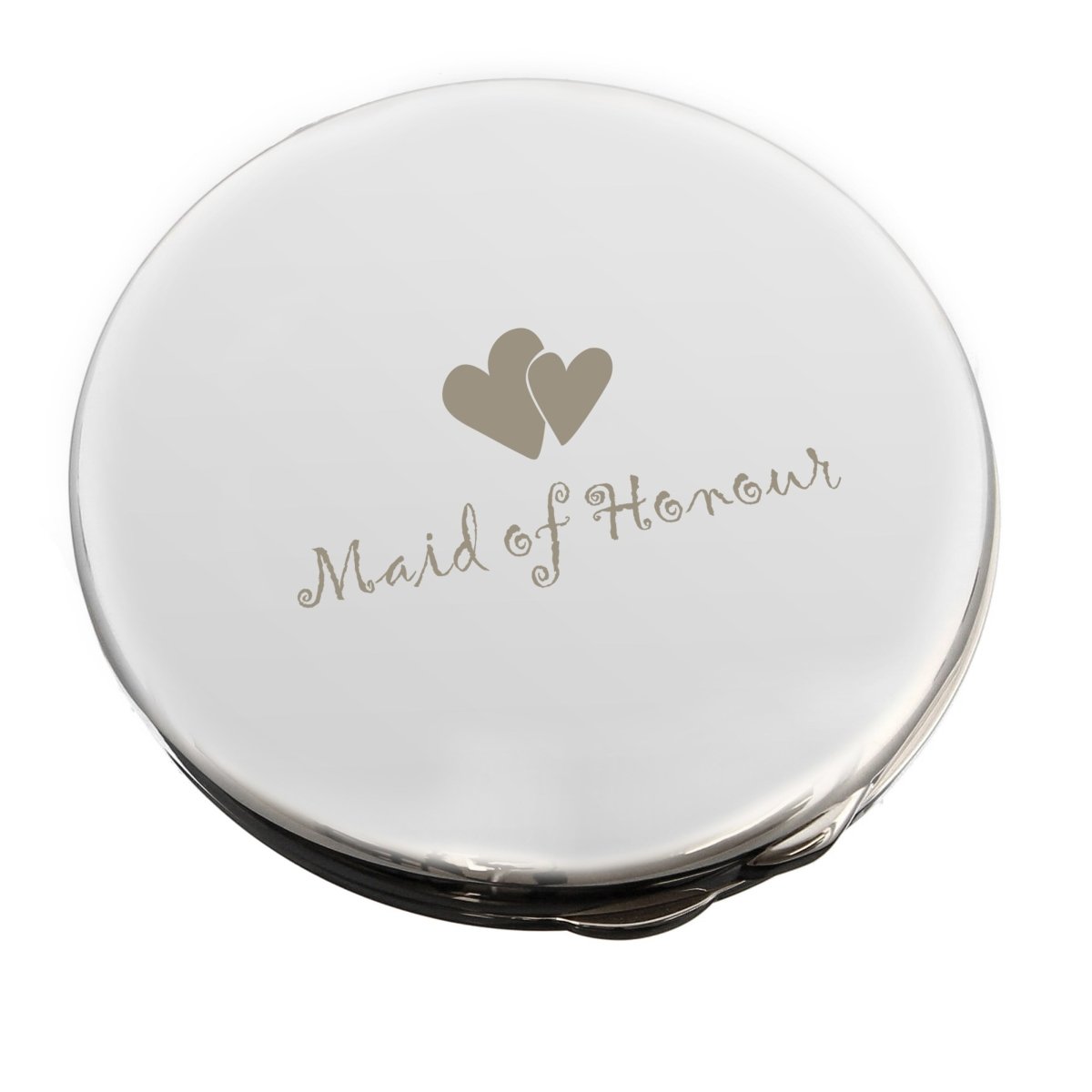 Maid Of Honour Round Compact Mirror