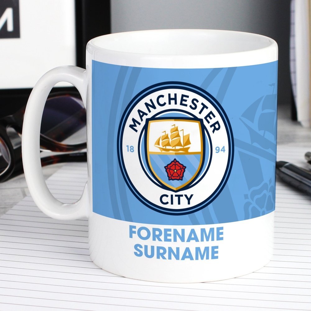 Man City Personalised Mug