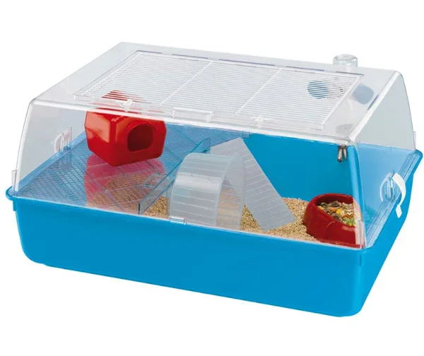 Mini Duna Hamster Cage Mixed Colours 55x39x27cm