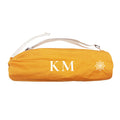 Personalised Monogrammed Organic Yoga Mat Drawstring Bag