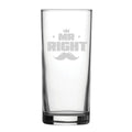 Mr Right - Engraved Novelty Hiball Glass