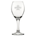 Mr Right - Engraved Novelty Wine Glass