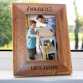 Personalised Mr.Fix-it Engraved Photo Frame