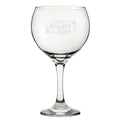 Mrs Always Right - Engraved Novelty Gin Balloon Cocktail Glass