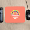 Personalised My Own Rainbow Mouse Pad