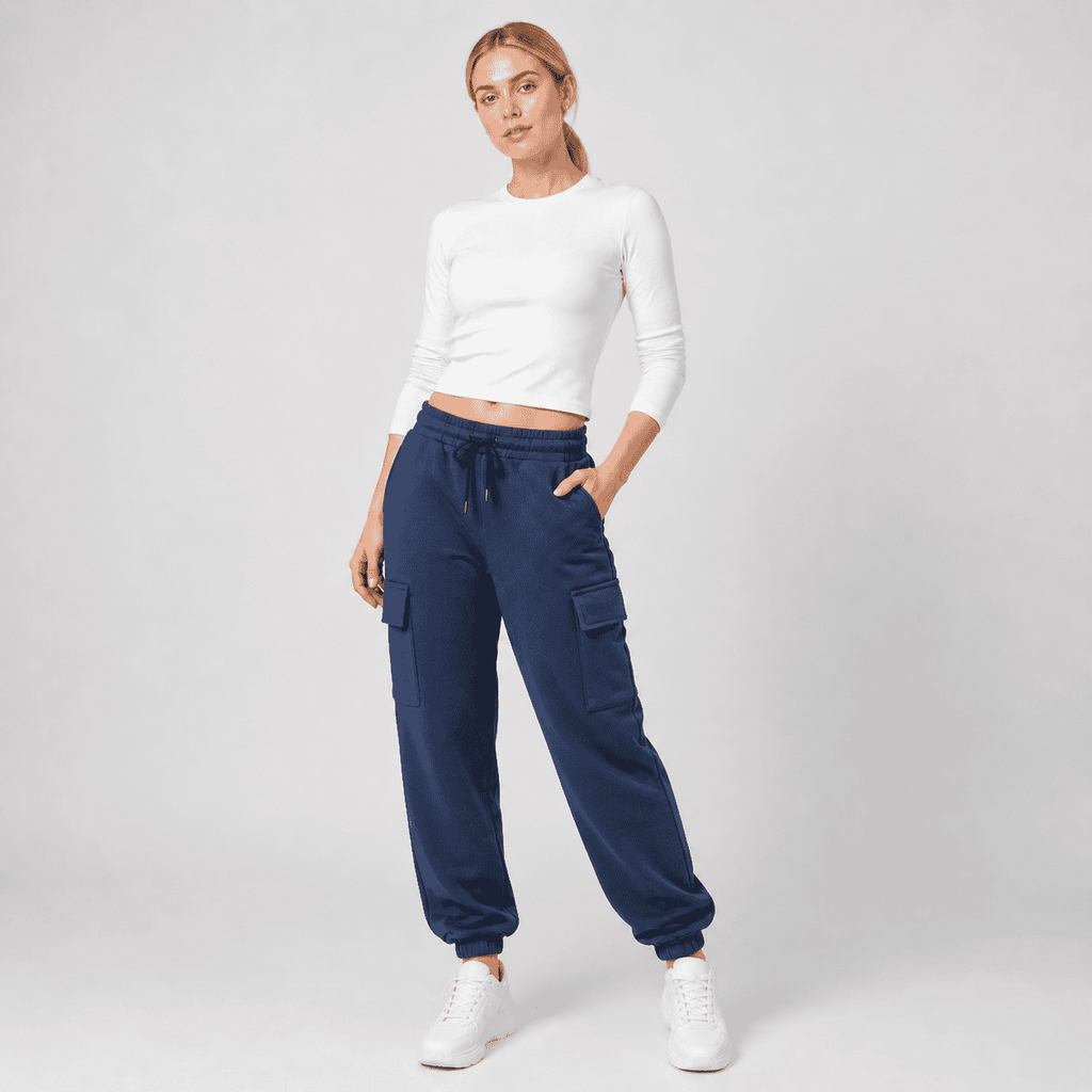 LuxeMove Cargo Joggers (Women)