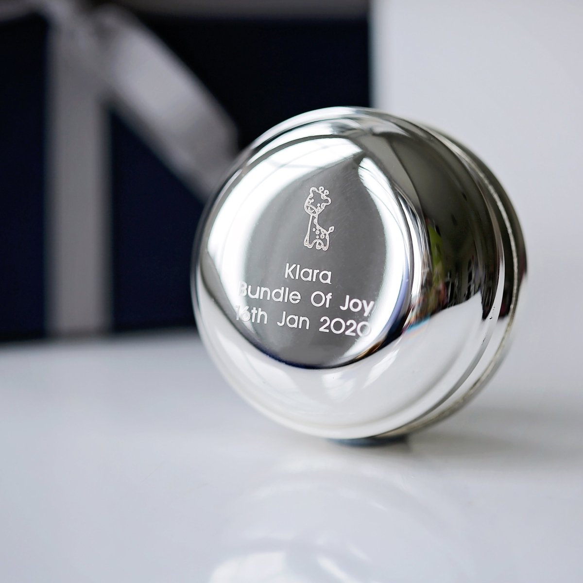 Nickel Plated Engraved Yoyo