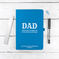 Personalised No Matter What Dad A5 Notebook