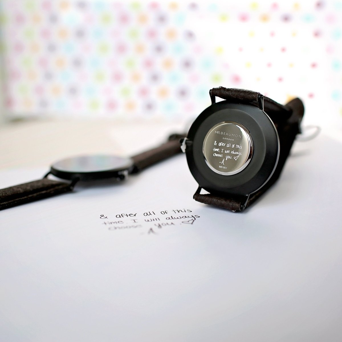 Own Handwriting Mr Beaumont Vegan-Friendly Watch