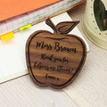 Personalised Teacher's Apple Shaped Fridge Magnet