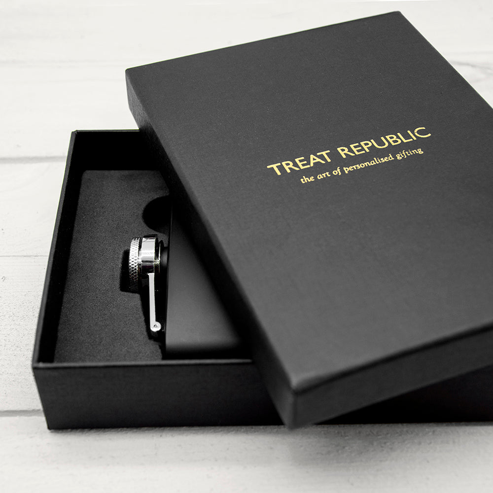 Personalised Best Man Hip Flask