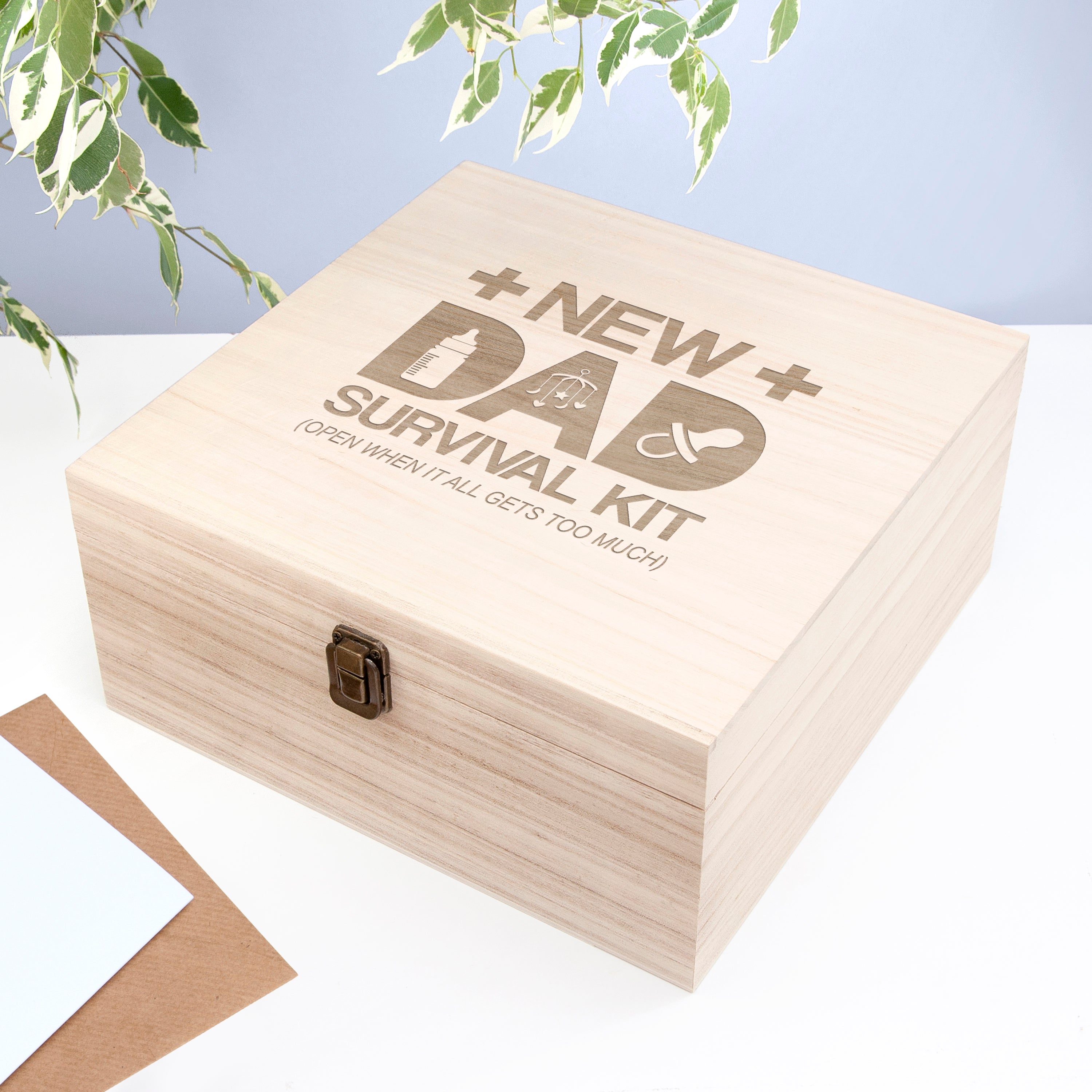 Personalised Personalised New Dad Survival Kit