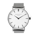 Personalised Men's Metallic Charcoal Grey Watch