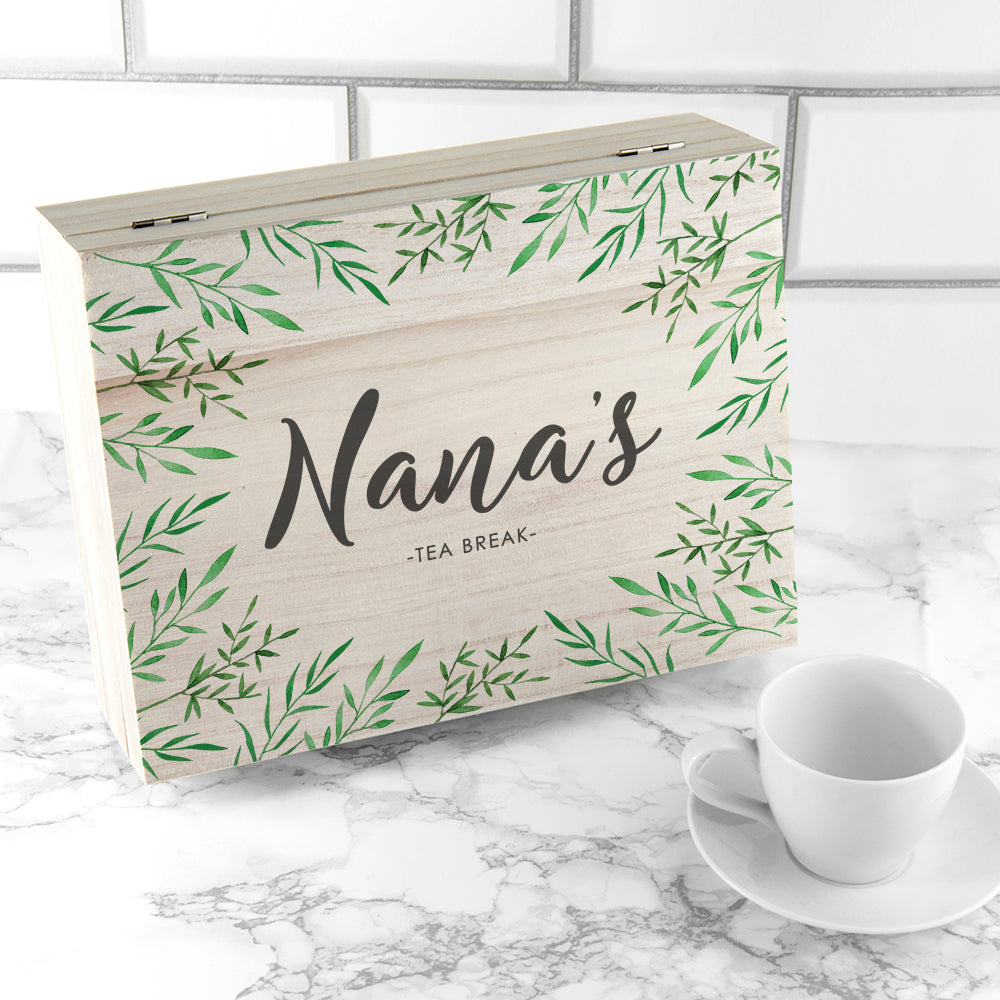 Personalised Positivi-tea Tea Box