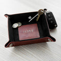 Personalised Luxury Brown Valet Tray