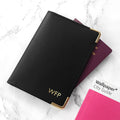Personalised Luxury Leather Passport Cover