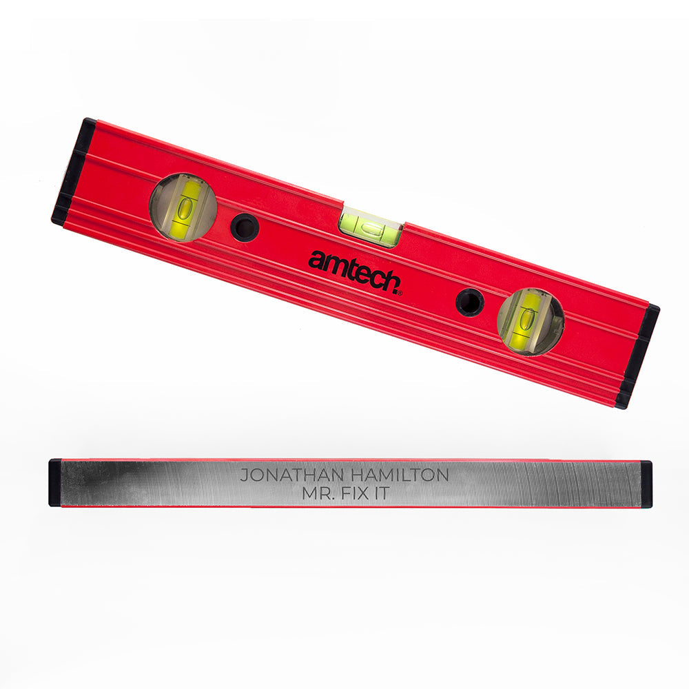 Personalised Heavy Duty Spirit Level
