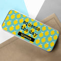 Personalised Squeeze The Day Pencil Case Tin