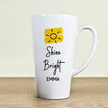 Personalised Shine Bright Latte Mug