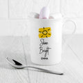 Personalised Shine Bright Bone China Mug