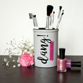 Personalised Dang Brush Holder