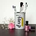Personalised Dang Brush Holder