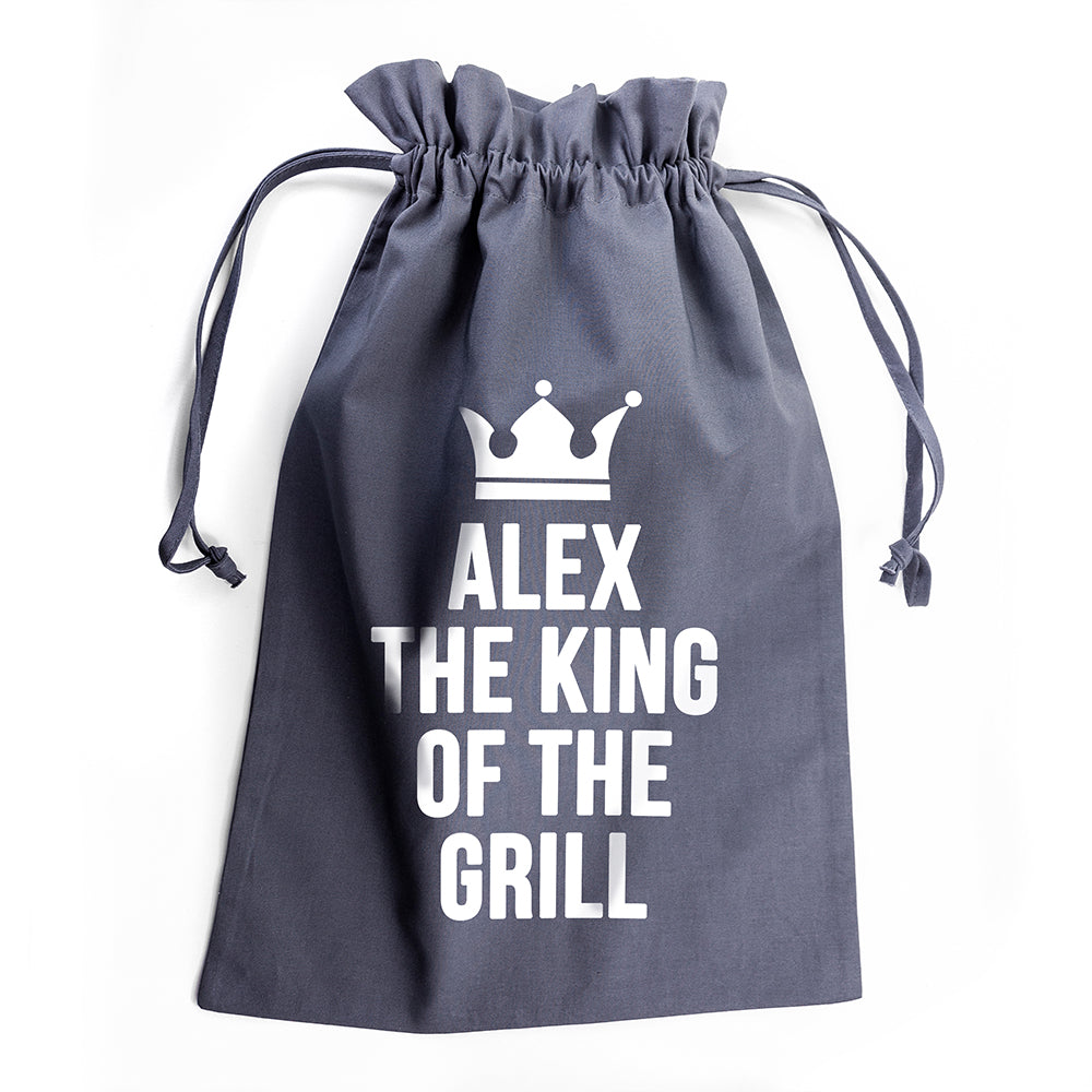 Personalised King Of The Grill Bbq Tools Set