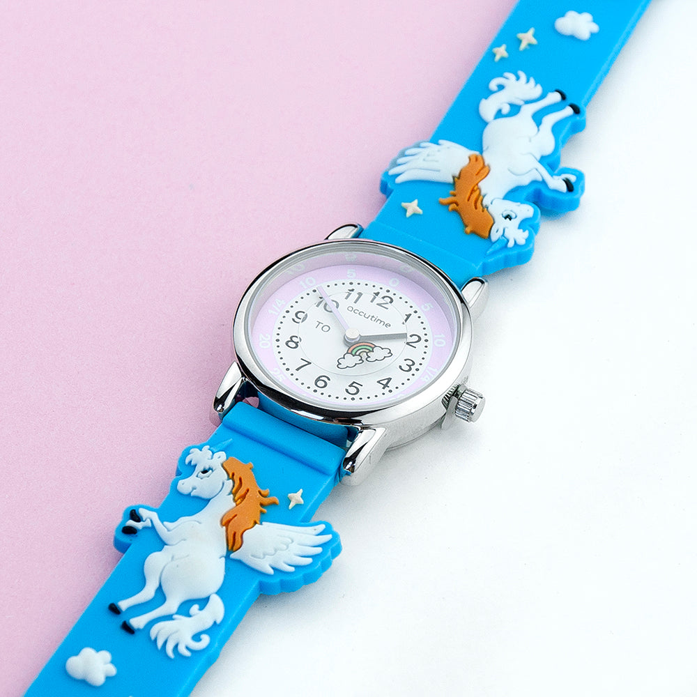 Personalised Kids Rainbow Unicorn Watch