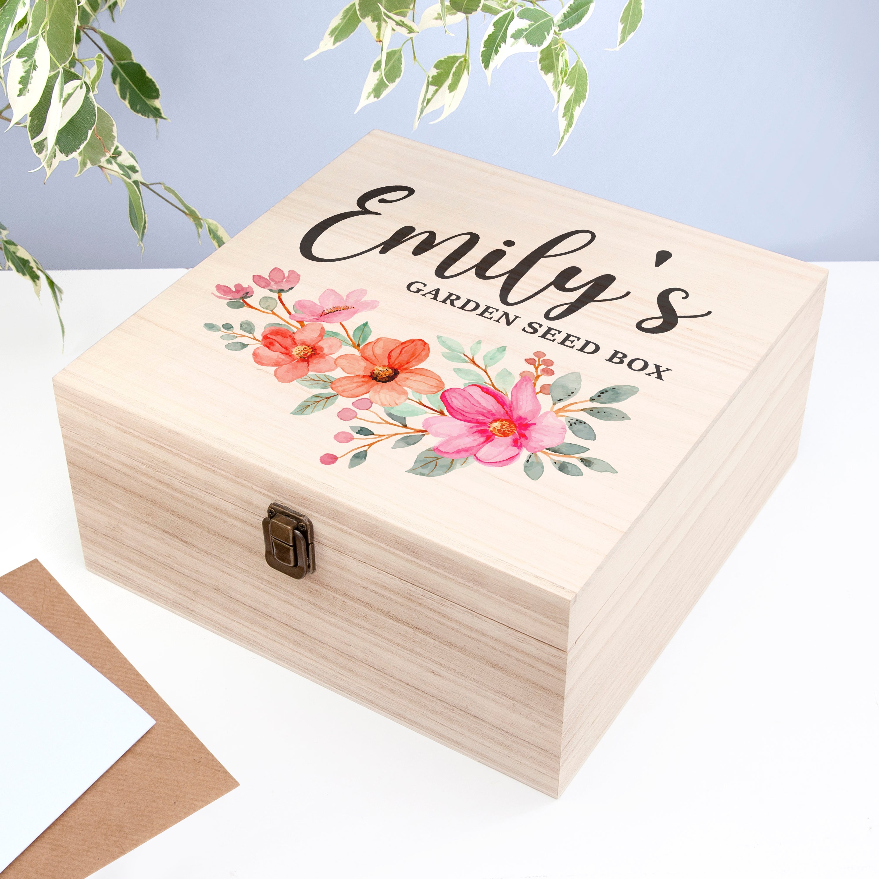 Personalised Personalised Flower Garland Accessories Box