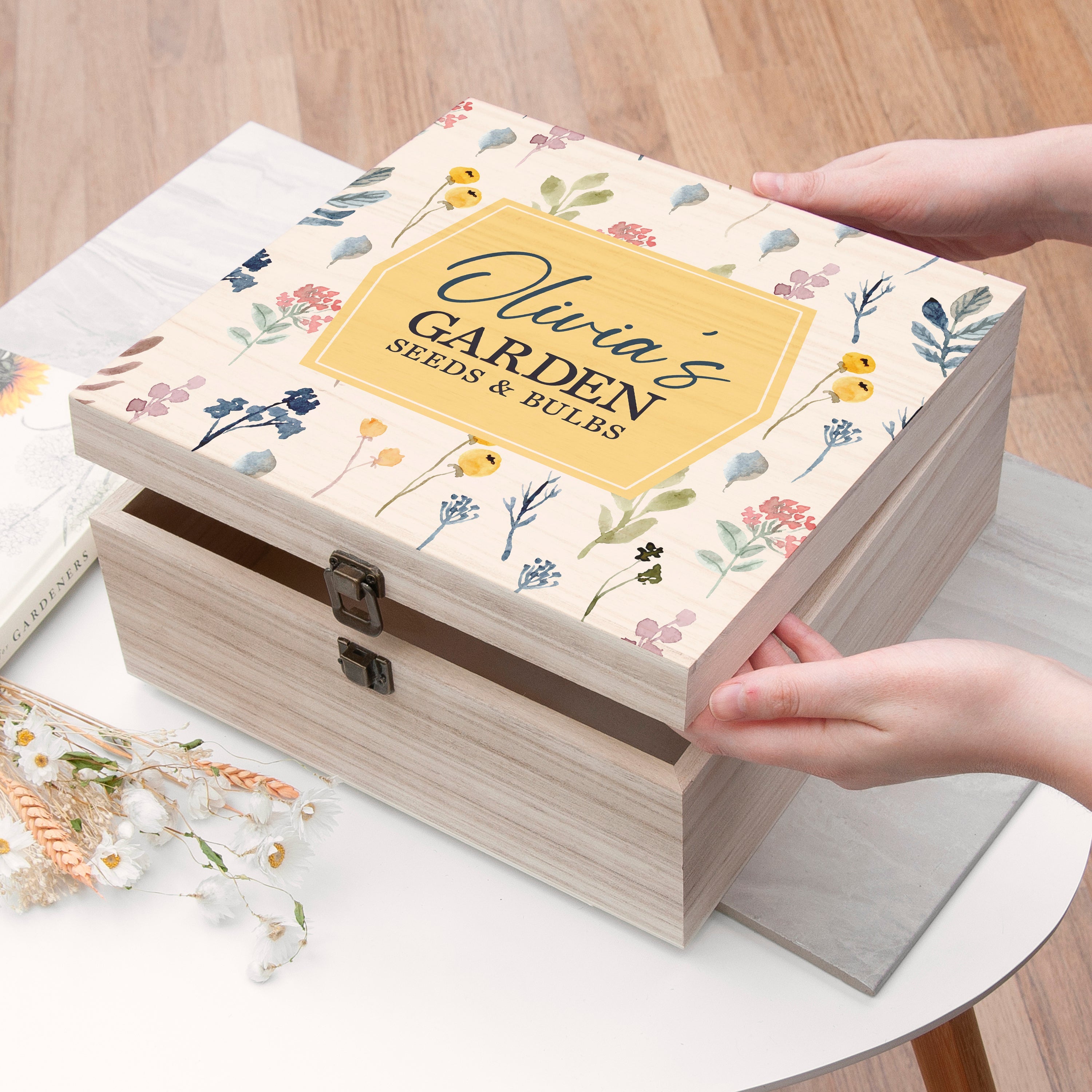 Personalised Personalised Botanical Garden Accessories Box